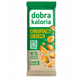 Sugar Free Energy Bar Crunchy Peanut 35g Dobra Kaloria