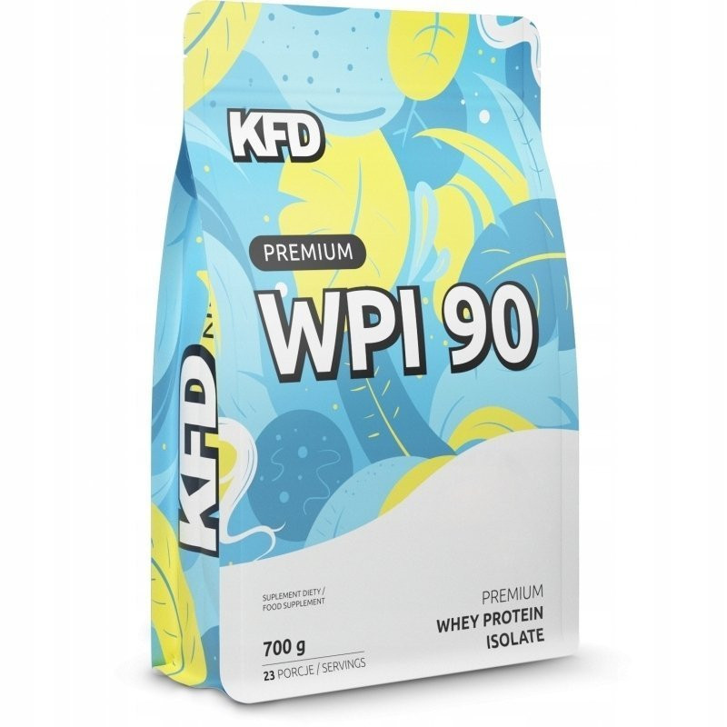 Izolat Białka Premium WPI 90 Śmietankowo-Mleczny 700g KFD