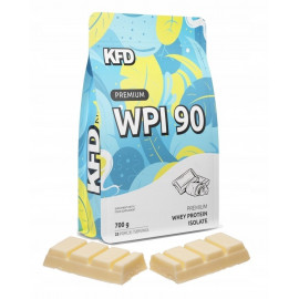 Premium Protein Isolate WPI 90 700g White Chocolate KFD