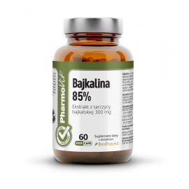 Vegan Gluten-Free Baicalin 60 Capsules Pharmovit (Clean Label)
