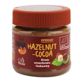 Organic Vegan Gluten-Free Hazelnut & Cocoa Spread 190g Super Fudgio