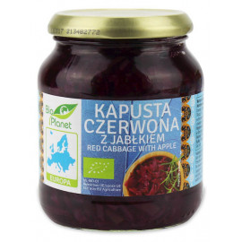 Organic Red Cabbage With Apple 340g Bio Planet