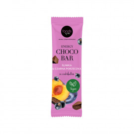 pocket choco bar plum & blackcurrant in chocolate 35g foods by ann