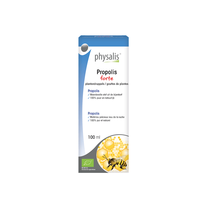Organic Propolis Forte Extract in drops  100ml Physalis
