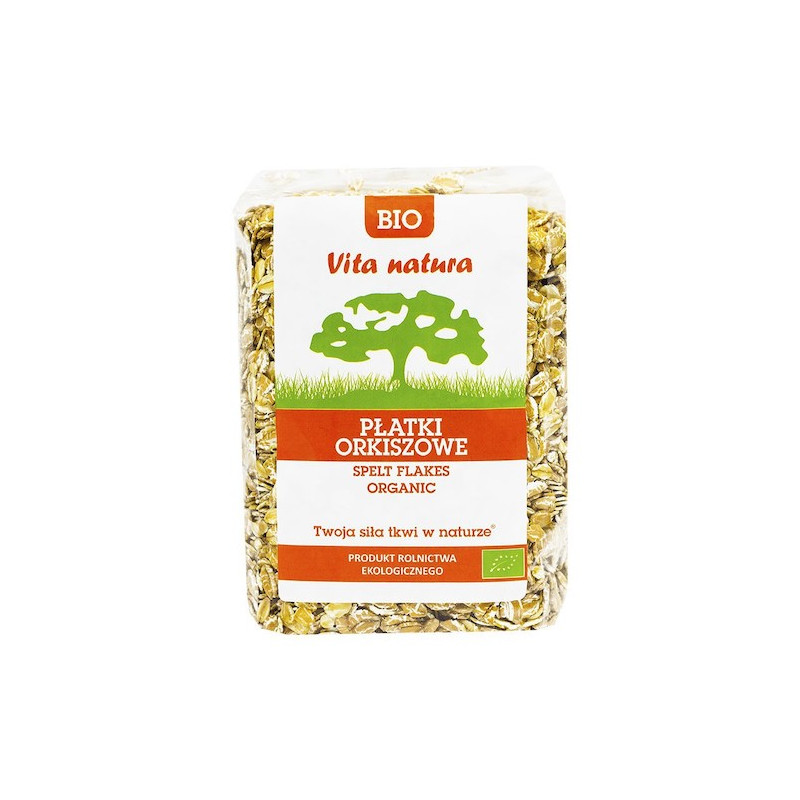 organic spelt flakes 300g vita natura | 4ecoshop CO UK