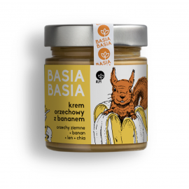 peanut butter with banana 210g basia basia