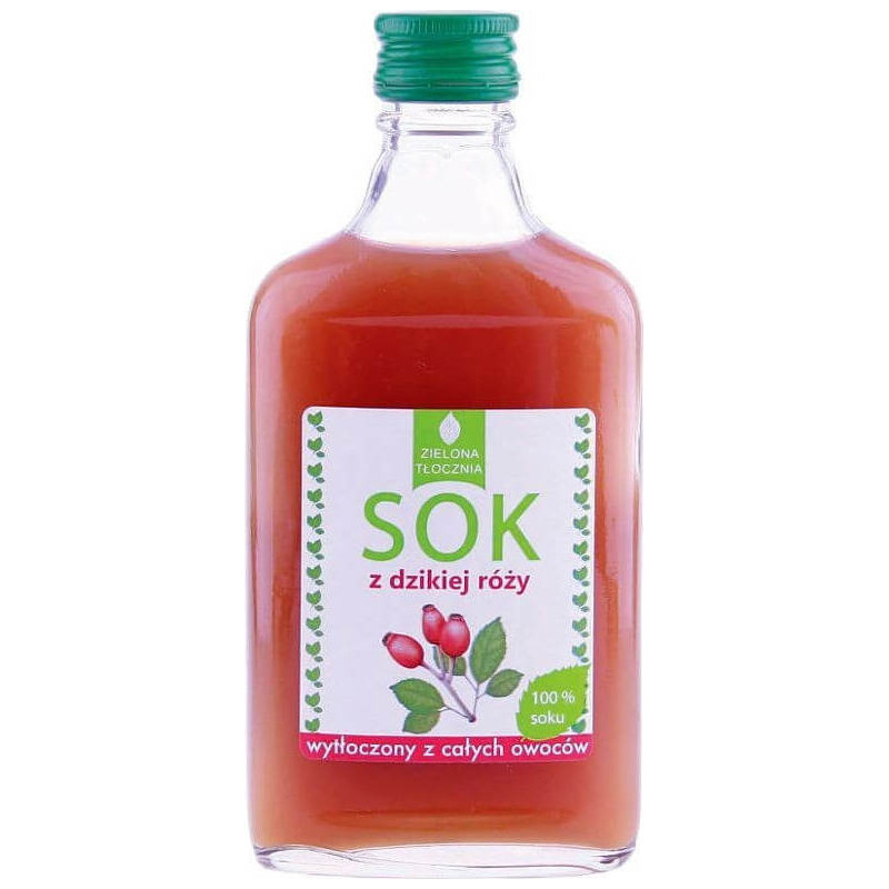 Zielona Tłocznia Rosehip Juice 100% 200ml Targroch