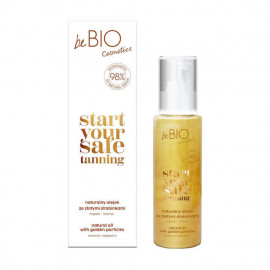 Oil with golden particles - Start Your Safe Tanning 100ml BeBio