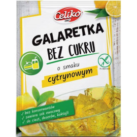Gluten-Free Sugar-Free Jelly Lemon 14g Celiko