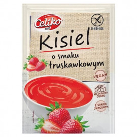 Gluten-Free Kissel Strawberry No Sugar 40g Celiko