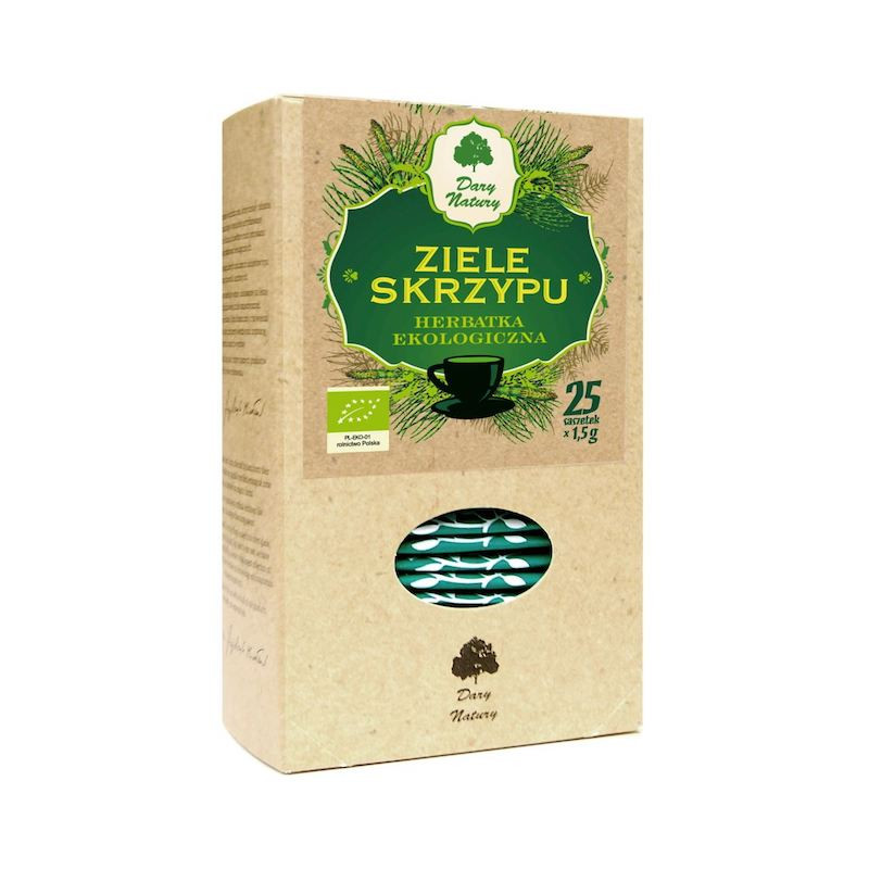 Organic Horstail Herb Tea (25x1,5g) 37,5g Dary Natury