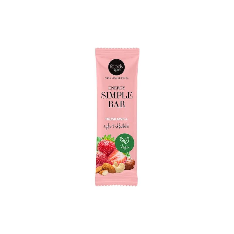 Energy Simple Bar Strawberry 35g Foods by Ann