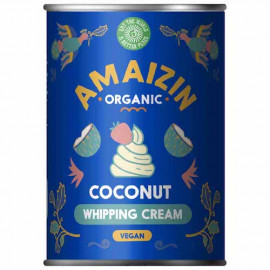 Organic Coconut Cream For Whipping 400ml Amaizin