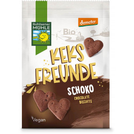 Organic Chocolate Biscuits Heart 125g Bohlsener Muehle