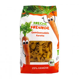 Organic Semolina Pasta With Carrot For Children 300g Freche Freunde