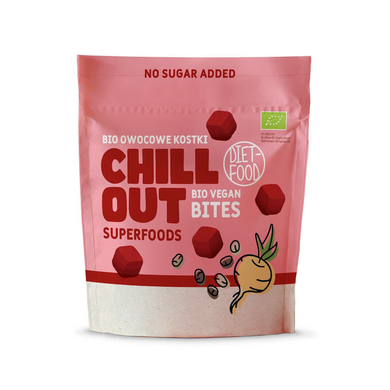 Owocowe Kostki SUPERFOODS CHILLOUT BIO120g Diet-Food