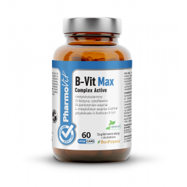 Vegan B-Complex Active 60 Capsules Pharmovit (Clean Label)