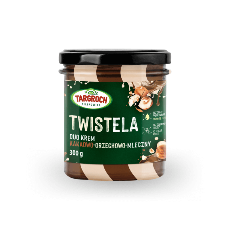 Duo Cocoa-Nut-Milk Cream TWISTELA 300g Targroch