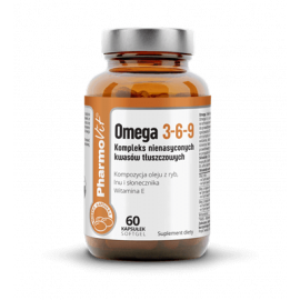 Omega 3-6-9 82,2g 60 Capsules Pharmovit (Clean Label)