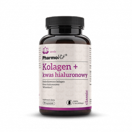 Gluten-Free Collagen + Hyaluronic Acid 57,15g 90 Capsules Pharmovit (Classic)