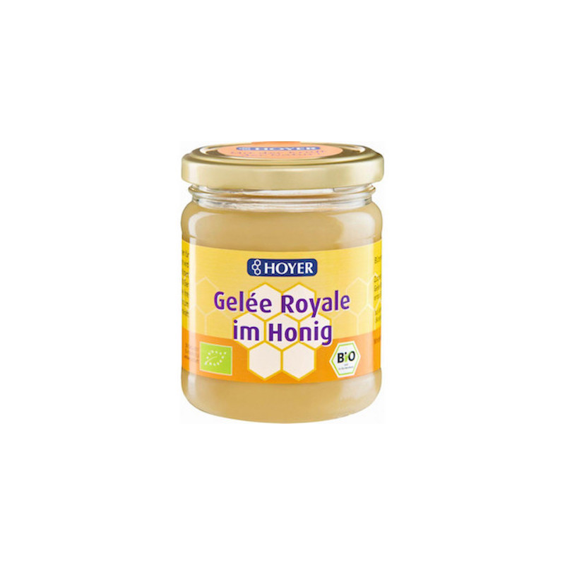 Organic Honey with Royal Jelly 250g Hoyer