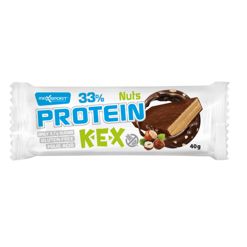 Gluten-Free Protein KEX Wafer Nuts 40g Maxsport