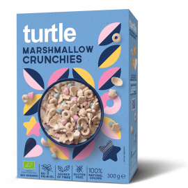 Organic Marshmallow Crunchies Gluten-Free 300g Turtle