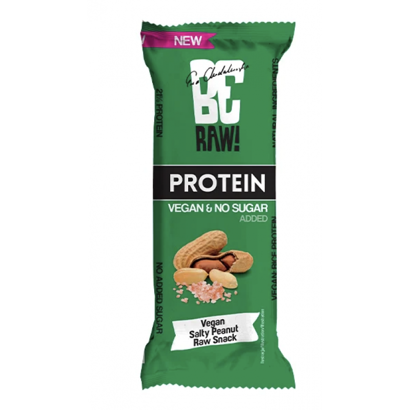 Be Raw Protein Bar 25 Salty Peanut 40g CO UK