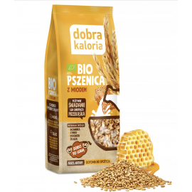 Organic expanded wheat with honey 140g dobra kaloria