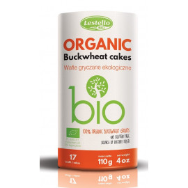 Organic Gluten-Free Buckwheat Cakes 110g Lestello