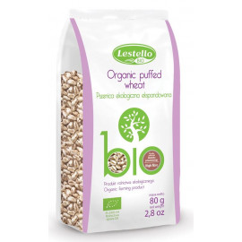 Organic Puffed Wheat 80g Lastello