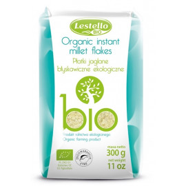 Organic Instant Millet Flakes 300g Lestello