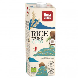 Organic Gluten-Free Rice & Coconut Drink 1l Lima