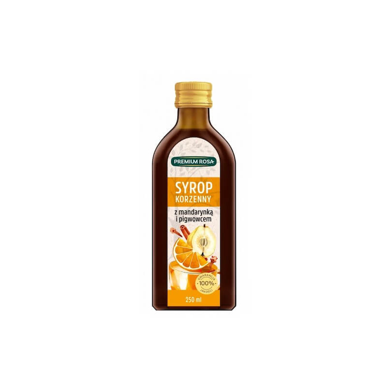Spiced Syrup tangerine & quince 250ml Premium Rosa