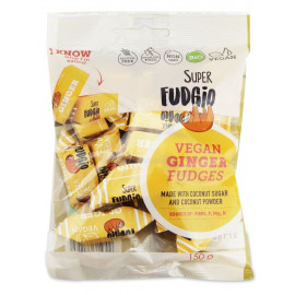 Organic Vegan Gluten-Free Ginger Fudge 150g Super Krówka
