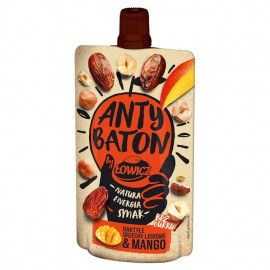 Antybaton Mousse Mango, Dates & Hazelnuts No Sugar 100g Łowicz