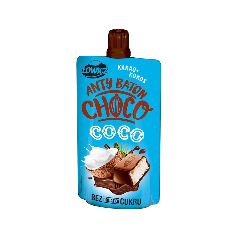 Antybaton Mousse Cocoa & Coconut No Sugar 100g Łowicz