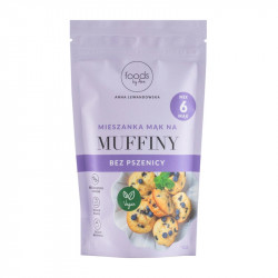 Wegańskie Muffiny bez Pszenicy Mieszanka Mąk 250g Foods by Ann