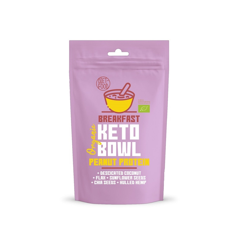 KETO Bowl Białko Orzechowe BIO 200g Diet-Food