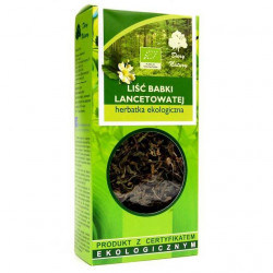 Herbatka Liść Babki Lancetowatej BIO 25g Dary Natury