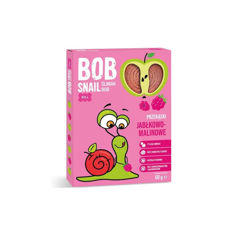 Gluten-Free Fruit Rolls Apple - Raspberry No Sugar 60g Bob Snail