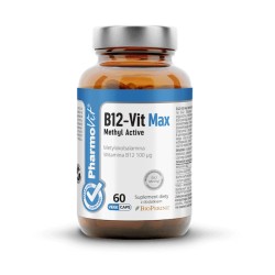 Vegan Vit B12 Max 60 Capsules Pharmovit (Clean Label)