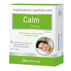 Calm Strong Uspokojenie, Spokojny Sen 30 Tabletek Starpharma