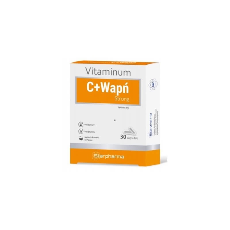 Vitamin C + Calcium 30 Capsules Starpharma