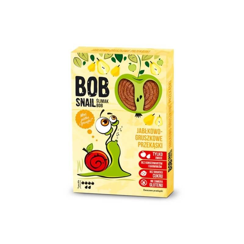 Gluten-Free Fruit Rolls Apple -Pear No Sugar 60g Bob Snail