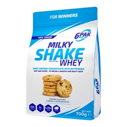 Odżywka Białkowa Milky Shake Whey Suplement Diety o Smaku Ciasteczkowym 700g 6PAK