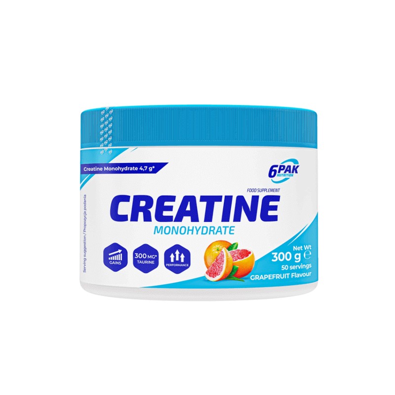 Creatine Monohydrate GRAPEFRUIT 300g 6PAK