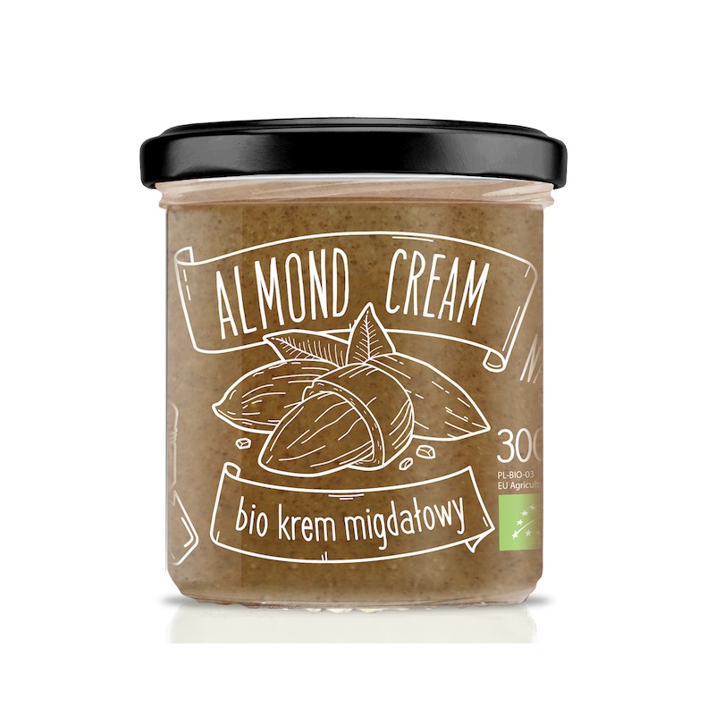 Organic Roasted Almonds Cream 300g Diet-Food