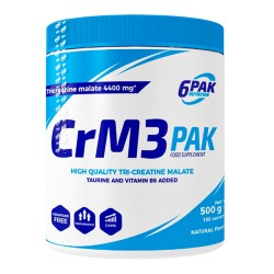 CrM3 PAK Kreatyna w Proszku o Smaku Naturalnym 500g 6PAK