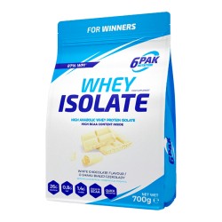 Whey Isolate WHITE CHOCOLATE 700g 6PAK